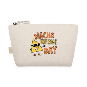 Nacho Average Day Funny Mexican Food Pun - Organic Pouch - nature - Front