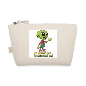 Alien - Ne courez pas ,je suis votre ami - Trousse biologique - nature - Devant