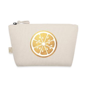 Lemon Summer Gold Citrus Luxury Dolce Vita - Organic Pouch - nature - Front