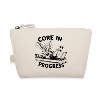 Drôle de dicto Pilates | Cadeau pour fan de Pilates - Trousse biologique - nature - Devant