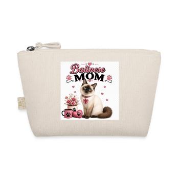Balinese Mom Katzenliebe - Bio-Täschchen - Natur - Vorne
