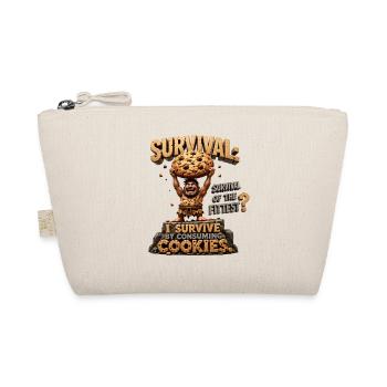 Caveman with Cookies: Survival - Organic Pouch - nature - Front