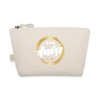 Wa-In 和印 — Mark of Harmony (Japanese Calligraphy) - Organic Pouch - nature - Front