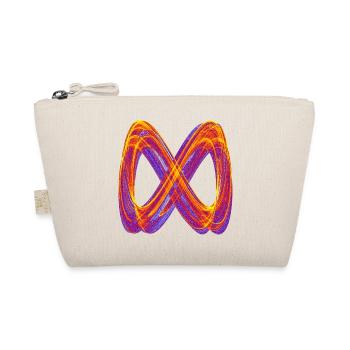 Light Loops of Infinity Strange Attractor - Organic Pouch - nature - Front