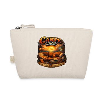 Carpe Diem Sunset Lounge - Bio-Täschchen - Natur - Vorne