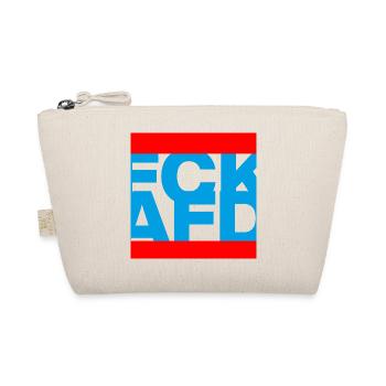 FCK AFD, NIE WIEDER IST JETZT, NO NZS, NO AFD - Bio-Täschchen - Natur - Vorne