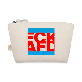 FCK AFD, NIE WIEDER IST JETZT, NO NZS, NO AFD - Bio-Täschchen - Natur - Vorne
