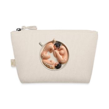Latte Cup Nude Trio - Organic Pouch - nature - Front