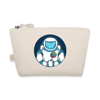 Süßer Galaxie-Astronaut - Bio-Täschchen - Natur - Vorne