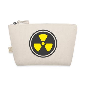 Strahlenwarnung Feststoff-Ikon-Nuclea-Symbol - Bio-Täschchen - Natur - Vorne