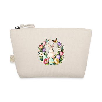 Easter Bloom Bunny - Organic Pouch - nature - Front