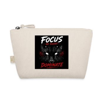 Fokus Be Silent Dominate Panther - Bio-Täschchen - Natur - Vorne