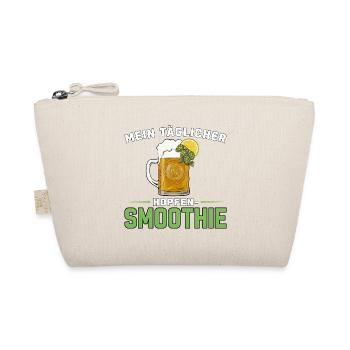 Mein täglicher Hopfen-Smoothie Bier Shirt - Bio-Täschchen - Natur - Vorne