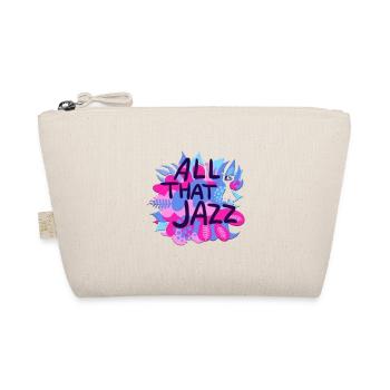 All That Jazz Musik Blumen Design - Bio-Täschchen - Natur - Vorne