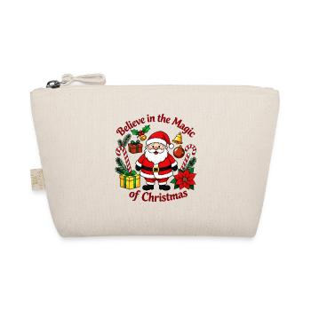 Believe in Christmas Magic - Organic Pouch - nature - Front