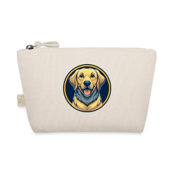 Labrador Retriever Hund Kawaii Cartoon Clipart Logo - Bio-Täschchen - Natur - Vorne
