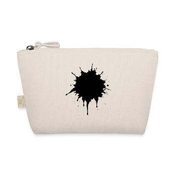 Ink splatter - Organic Pouch - nature - Front