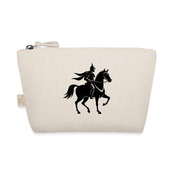 Knight and Horse - Organic Pouch - nature - Front