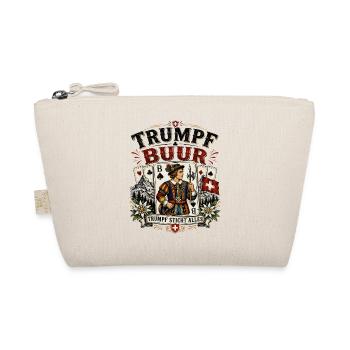 Jassfreunde aufgepasst, hier ist der Trumpf Bauer - Bio-Täschchen - Natur - Vorne