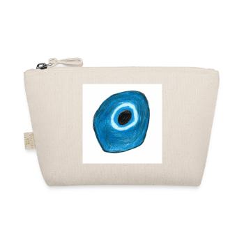 Œil bleu en forme de cercle - Trousse biologique - nature - Devant