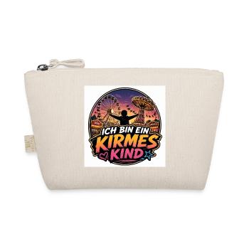 Ich bin ein Kirmes Kind - Bio-Täschchen - Natur - Vorne