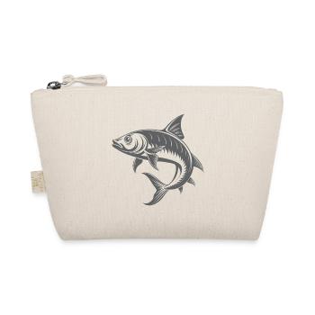 Tarpon Fish - Organic Pouch - nature - Front
