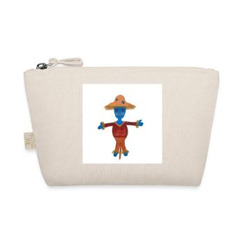 Susi Scarecrow Child Motif - Organic Pouch - nature - Front