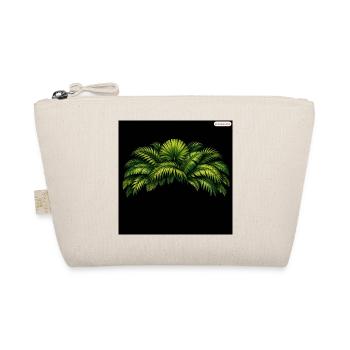 Palmenblätter Neonkontrast - Bio-Täschchen - Natur - Vorne