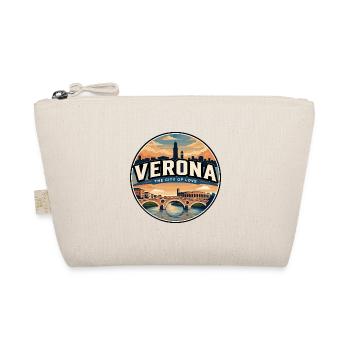 Insigne de voyage rétro de l’arène romaine de Vérone - Trousse biologique - nature - Devant