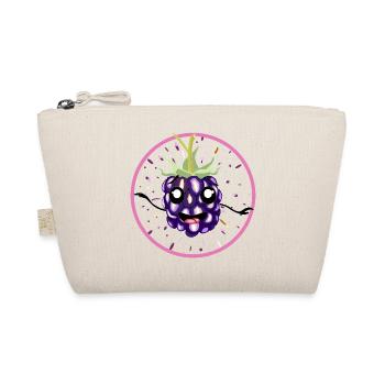 Kawaii Blackberry dans le Cercle Rose - Trousse biologique - nature - Devant
