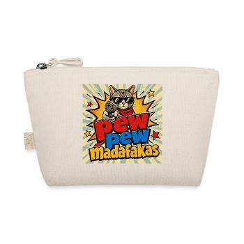 Pew Pew Madafakas Katze - Bio-Täschchen - Natur - Vorne