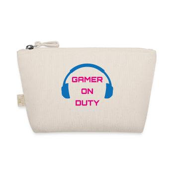 Gamer On Duty Videospiel - Bio-Täschchen - Natur - Vorne