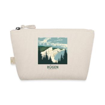 Rügen Germany | Vintage Coastal Poster - Bio-Täschchen - Natur - Vorne