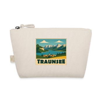 Traunsee Minimal - Bio-Täschchen - Natur - Vorne
