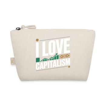 I Love Capitalism Entrepreneurs Stocks Capitalism - Organic Pouch - nature - Front
