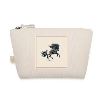 Pferd - Bio-Täschchen - Natur - Vorne