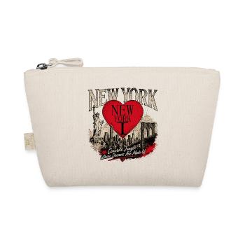 New York Herz Stadtlandschaft - Bio-Täschchen - Natur - Vorne