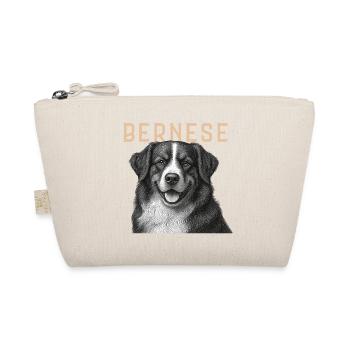 Berner Sennenhund Vintage - Bio-Täschchen - Natur - Vorne