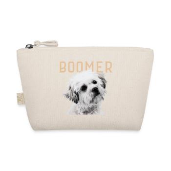 Boomer Dog Vintage - Bio-Täschchen - Natur - Vorne