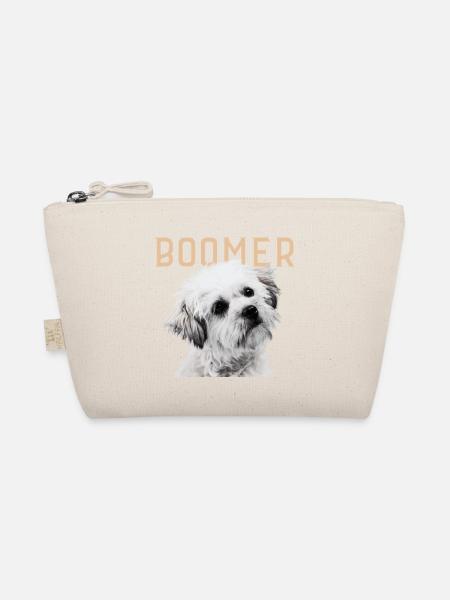 Boomer Dog Vintage - Organic Pouch - nature