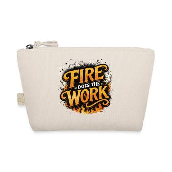Fire Does The Work - Bio-Täschchen - Natur - Vorne