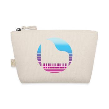 Piano Piano Musician Gift Gift Idea - Organic Pouch - nature - Front