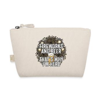 Fireworks Pyro And Beer - Bio-Täschchen - Natur - Vorne