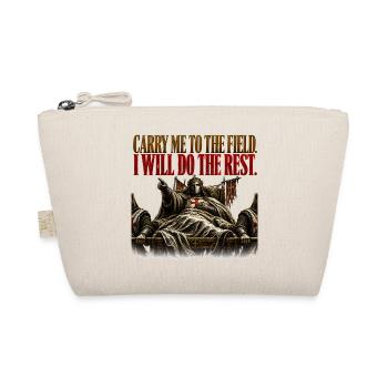 Baldwin IV Crusader King Stoic Warrior Gift T-Shir - Organic Pouch - nature - Front