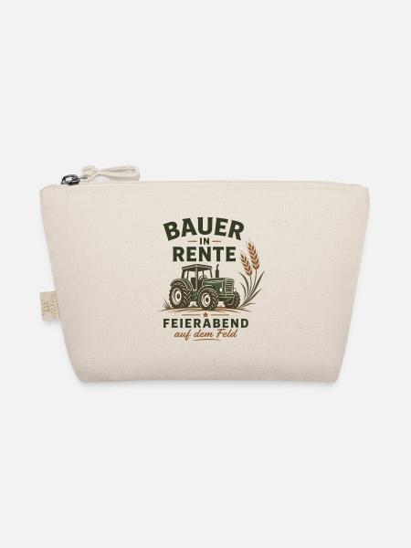 Bauer in Rente – Lustiger Traktor Landwirt Ruhe - Bio-Täschchen - Natur