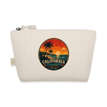 California Dreaming Vintage Graphic - Organic Pouch - nature - Front