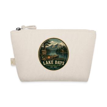 Lake Days Vintage Adventure Graphic - Organic Pouch - nature - Front