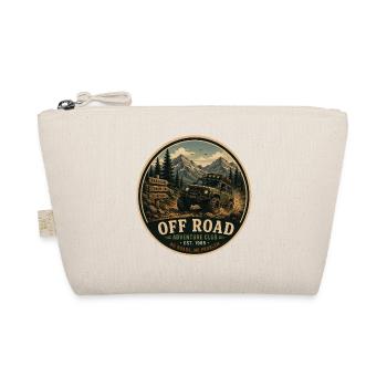 Offroad-Vintage-Abenteuergrafik - Bio-Täschchen - Natur - Vorne