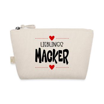 Macker Liebling - Bio-Täschchen - Natur - Vorne