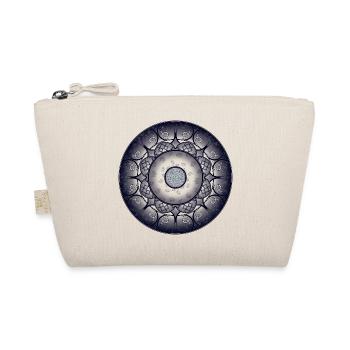 Sapphire Mandala - Bio-Täschchen - Natur - Vorne